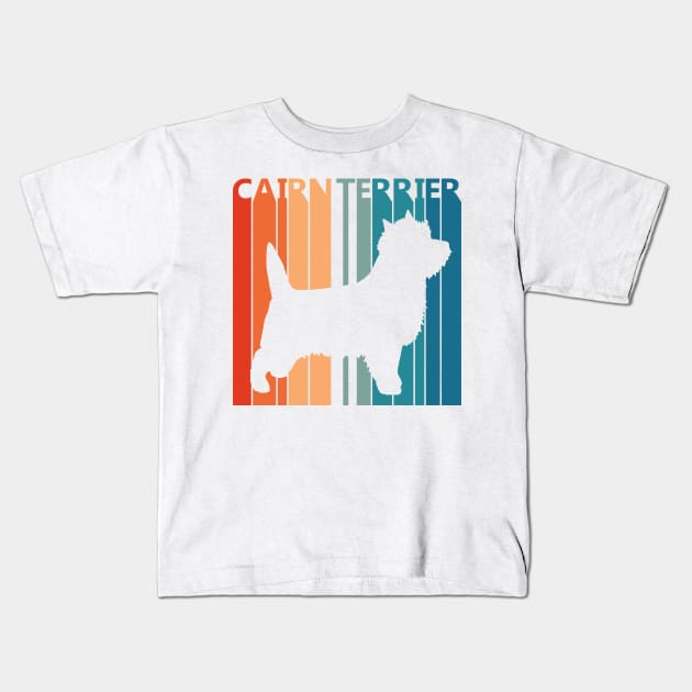 Funny Cute Cairn Terrier Kids T-Shirt by GWENT